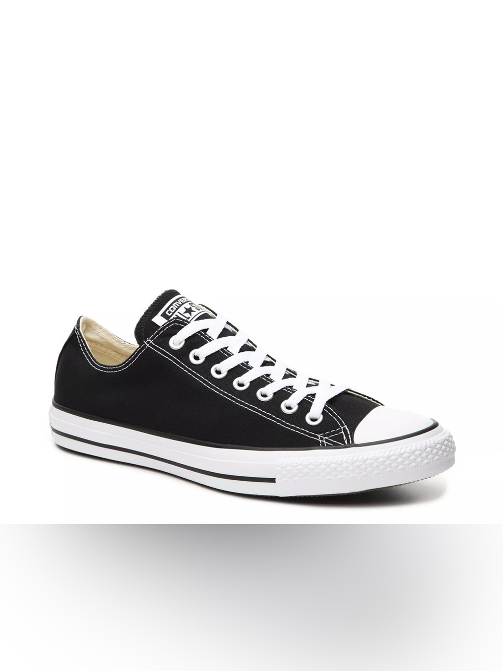Classic Converse Chuck Taylor All Star Low Top Black & White Sneakers